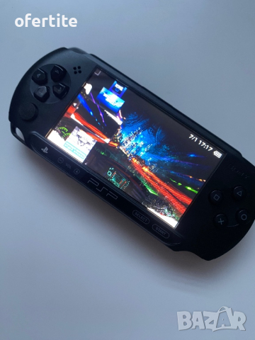 ✅ Sony 🔝 PSP Street E1000 / Хакнато, снимка 5 - PlayStation конзоли - 45045351