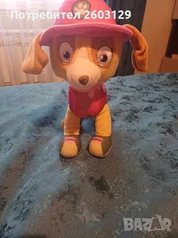 Плюшено куче Скай от Пес Патрул, снимка 4 - Плюшени играчки - 50423858
