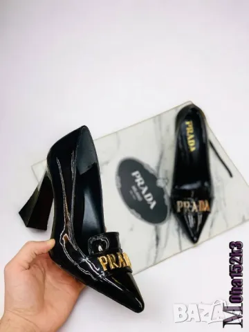 дамски обувки на ток prada , снимка 1 - Дамски обувки на ток - 46858374