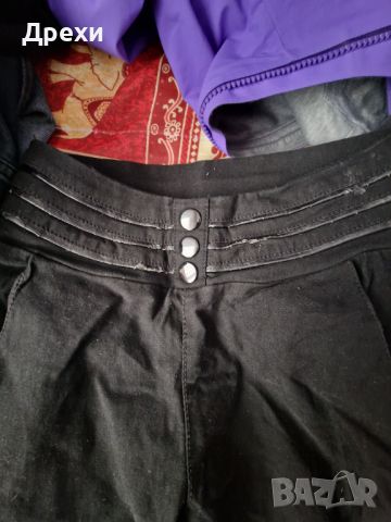 Дамски панталон черен, снимка 3 - Панталони - 45206569