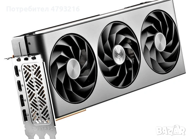 Видео карта RX 7800 XT Sapphire nitro+ Гаранция, снимка 4 - Видеокарти - 54159660