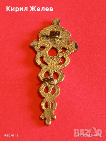 Бронзови кокарди за Лекари Първата световна воина Царство България 52821, снимка 6 - Антикварни и старинни предмети - 53082035