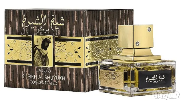  Мъжки парфюм  Lattafa Sheikh Al Shuyukh Concentrated EDP 100 ml, снимка 1 - Мъжки парфюми - 47180958