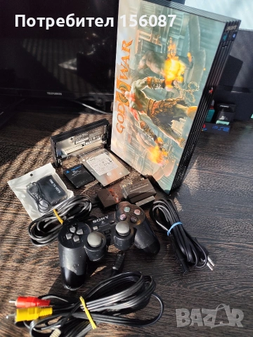✅ PS2 GOD OF WAR SKIN хакнат 100+ игри HDD, снимка 14 - PlayStation конзоли - 54069147