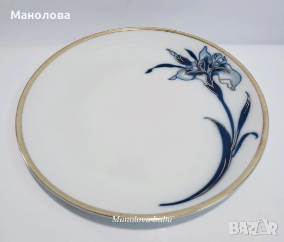 Комплект за кафе , чаша и две чинийки  - Sabina Loučky Чехословакия., снимка 5 - Други ценни предмети - 50637156