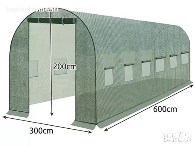 Покривала за оранжерия, 2 размера/модела, 4x3x2м, 6x3x2м, Gardlov, снимка 4 - Оранжерии - 46512490