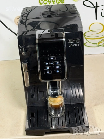 Кафемашина кафе автомат delonghi dinamica, снимка 2 - Кафемашини - 53690977