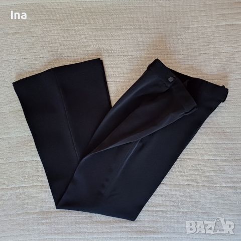 НОВ черен панталон С/М размер, снимка 6 - Панталони - 46062058