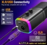 Микрофон с RGB за компютър, конзола, снимка 5