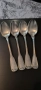 Продават се комплект от 4 дълбоко посребрени лъжички за кафе., снимка 1