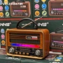 3 Лентово AM/FM/SM ретро радио с BT, USB, TF- NNS 7068, снимка 3