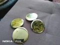 Огледала от соца нови 2 броя сгъваеми джобни козметични, снимка 6