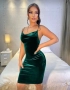 Къса зелена рокля, снимка 1