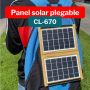 Сгъваем соларен панел  7,2 W, зарежда вашето устройство директно от слънцето, USB, CL-670, снимка 5