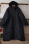 Дълго черно зимно яке с качулка , снимка 4