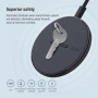 Ново Мини безжично зарядно Nillkin 10W Qi метален корпус за телефон смартфон, снимка 3