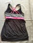 Спортен топ h&m active Black Tank Grey Pink Strap L , снимка 3