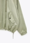 ZARA oversized яке с качулка, снимка 4