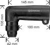 Bosch 1618580000 Ъглова пробивна глава за PBH 22 с SDS-Plus, черна, 43 mm, снимка 2