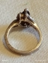 Винтидж сребърен пръстен с ювелирно инкрустиран диамант МОЙСЕНИТ майсторска ръчна изработка 11893, снимка 7