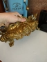 Масивна антикварна  бронзова фруктиера , снимка 6
