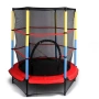 Батут 4,5ft 140см с вътрешна мрежа - червен, снимка 4