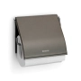 Държач за тоалетна хартия Brabantia ReNew Matt Black или Platinum, снимка 6
