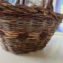 Винтидж плетена кошница голяма, снимка 3