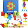 Детска образователна игра Монтесори с цветни геометрични фигури от 155 части - КОД 3559, снимка 2