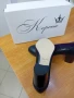 Намаление дам обувки м2009 черни ест.кожа , снимка 4