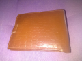 Български портфейл от соца нов 125х95мм естествена кожа, снимка 3
