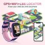 Нов детски смарт часовник с двупосочни обаждания и GPS - видео чат, снимка 5