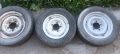 Продавам гуми с джанти за Газ 24 волга , снимка 1 - Гуми и джанти - 45163013
