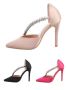 Дамски обувки на висок ток, 3цвята , снимка 1 - Дамски елегантни обувки - 38990127