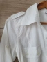 Дълга бяла риза памучна материя Италия , снимка 12