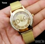 Златист Дамски Часовник Нов , снимка 1