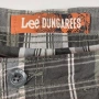 LEE Dungarees мъжки къси панталони размер 38 XXL каре, снимка 3