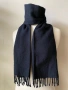 Мъжки, черен шал от 100 % вълна, снимка 2