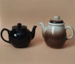 Симпатични чайници глазирана керамика, снимка 1