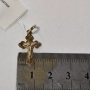 Златен кръст 0.76гр., снимка 2