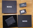 Кожено портмоне/кард холдър Boss, снимка 1
