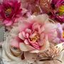 Луксозна Розова Чанта със Цветя 🌸, снимка 3