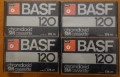 Аудио касети 4 бр. BASF chromdioxid 120 минути, снимка 1