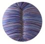 Микс от цветове лилаво синя перука с бретон, снимка 4