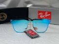 Ray-Ban RB3576 дамски слънчеви очила сини огледални , снимка 4