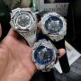 Мъжки часовник Hublot Big Bang Sang Bleu II с кварцов механизъм, снимка 4