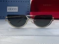 GUCCI дамски слънчеви очила 2 цвята черни кафяви , снимка 6