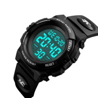 водоустойчив мъжки спортен часовник SKMEI кварц LED 1025 1258, снимка 8 - Мъжки - 44958536