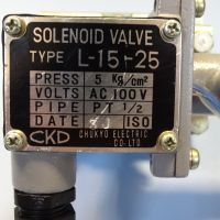 магнет вентил пневматичен CHUKYO Electric L-15-25 solenoid valve 100VAC, снимка 3 - Резервни части за машини - 45144226