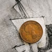 Монета - Великобритания - 1/2 (половин) пени | 1964г., снимка 2 - Нумизматика и бонистика - 45480857